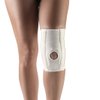 CHAMPION Knee Brace with Hor-Shu Support Pad, White, Medium