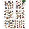 Frog Temporary Tattoos, 188 PCS 20 Sheets, Hypoallergenic, Hyper-Realistic Design, Frog Party Favors and Frog Themed Gifts, Leap Frogs Enthusiasts