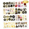 8 Sheets New Years Eve Tattoos Stickers Party Supplies Favors Decorations Happy New Years 2024 Decor Cute Gifts For Kids Men Women
