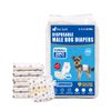 Pet Soft Dog Diapers Male - Disposable Male Dog Wraps Wetness Indicator, Ultra Absorbent Doggie Diapers Comfortable for Incontinence Excitable Urination, 20pcs XSmall