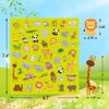 Animal Stickers for Kids Assortment Set 800 Count 16 Sheets 8 Themes Collection for Children Craft Party Favors