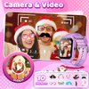 Smart Watch for Kid Age 4 5 6 7 8 9 10 Boys Girls Learning Toy with 26 Puzzle Game 1.69" Touch Screen HD Camera Video Music Player Alarm Clock Storybook Pedometer Christmas Birthday Gift Idea (purple)