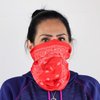 Motique Accessories Paisley Bandana Neck Gaiter Tube Headwear Motorcycle Face Scarf - Red