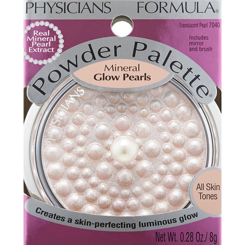 Physicians Formula Highlighter Makeup Powder Mineral Glow Pearls, Beige Pearl, Dermatologist Tested