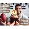 Arizona State Cupcake Toppers (24 Pcs) Arizona State Party Supplies for Football, Birthday Gift, Graduation Party Decorations (Arizona State Sun Devils)