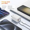 Essri for i Phone 15 Charger, 3 Pack Dual Port QC + PD 3.0 USB Power Fast Wall Charger with USB C Cable 6ft for iPhone 15 15 Pro 15 Pro Max Pad Pro,for AirPods and More