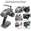 Radiolink RC6GS V3 7 Channels RC Transmitter and Waterproof Gyro Receiver R7FG, 30 Models Storage 2.4Ghz Voltage Telemetry Surface Remote Radio Controller for RC Crawler, Drifting, Car and Boat