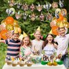 Safari Animals Party Decorations Includes Banner Honeycomb Centerpieces Cake Cupcake Toppers and Balloons Wild Animals Jungle Party Decorations for Baby Shower Decorations