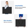 ZKOO Art Portfolio Bag, 18 Inches by 24 Inches, Black Carrying Storage Case for Poster, Sketching, and Drawing (BLACK, 18"*24")