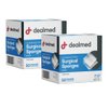 Dealmed 2" x 2" All Gauze Surgical Sponges, 8-Ply Sterile Woven Gauze Pad Wound Care for First Aid Kit and Medical Facilities, 2 Sponges/Pouch, 50 Pouches/Box (Pack of 2)