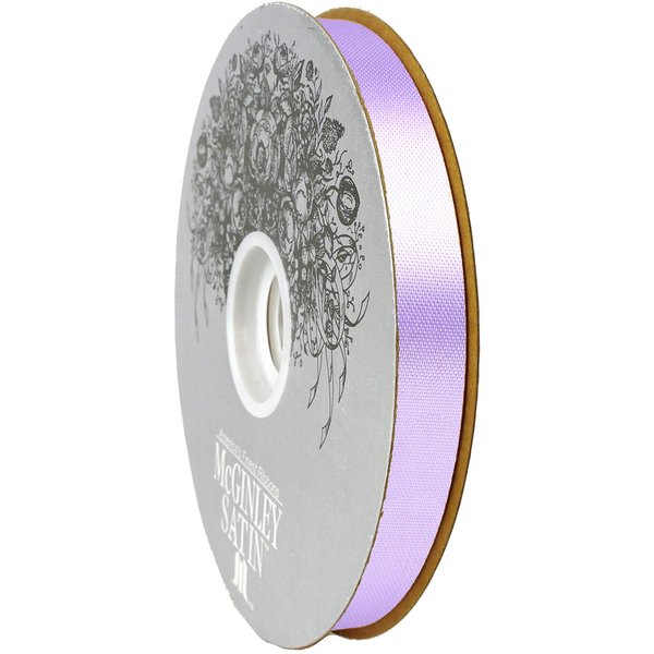 McGinley Mills 9/16" W Acetate Satin Ribbon, French Lavender Purple, 100 Yard Spool