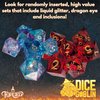 Forged Dice Co. Dice Goblin Mystery DIce Set - RPG Dice Set - DND Dice Set