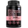 14-in-1 Inositol Supplement & Hormone Support for Women - 40:1 Myo-inositol & D-Chiro Inositol Ovarian Support Capsules for Hormone Balance with Folate, Vitamin D and B12 (120 count) (Pack of 1)