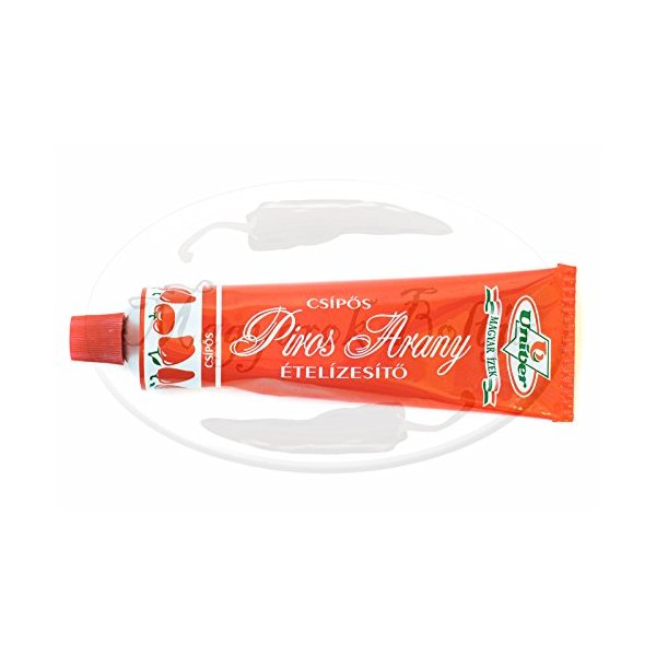 Authentic Univer Piros Arany Red Gold Hungarian Paprika Paste Hot 160g