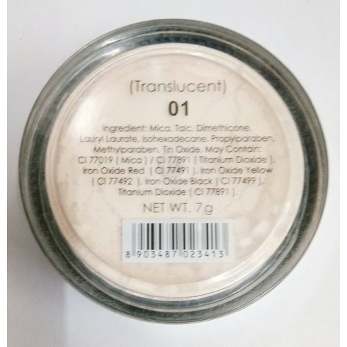 Miss Claire Blooming Face Powder Translucent 01, Beige, 7 g