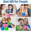 YongnKids 6-Piece Money Maze Plastic Puzzle Boxes, Portable 3D Brain Teasers Game, Educational Toy for Kids & Adults - Challenging Sphere Puzzle, Gifts for Game Lovers, Party Favors