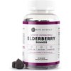 Kate Naturals Elderberry Gummies with Zinc and Vitamin C for Adults & Kids (90 Gummies, 45 Days Supply) Tasty Immune Support Gummies with Immunity Vitamins