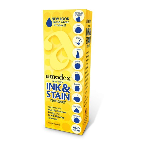 Amodex Products Inc 104 Liquid Ink & Stain Remover 4oz, Fresh and Clean