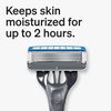 Schick Hydro 5 Disposable Razor for Men with Hydrating Gel Reservoir, 3 Count (Pack of 1)