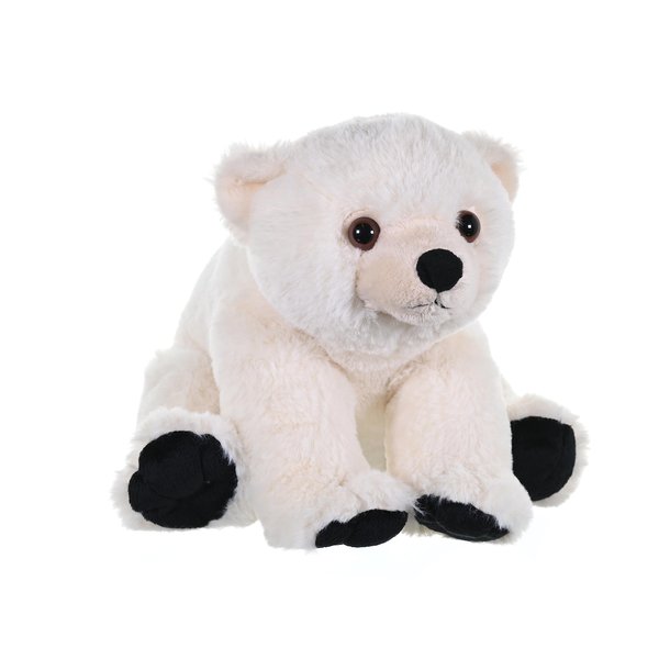 Wild Republic Polar Bear Baby Plush, Stuffed Animal, Plush Toy, Gifts for Kids, Cuddlekins 12 Inches
