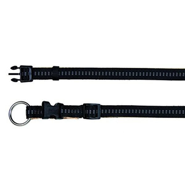 TRIXIE Collar Softline Elegance, l, Black/Beige
