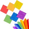 Whaline 120 Pieces Rainbow Cocktail Napkin Bright Beverage Luncheon Paper Napkins 2 Ply for Gay Pride Day, Home and Party Favors, 6 Colors