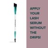 We Love Eyes - Lashfull Thinking™ Dab n Spoolie™ brush - for use with lash serum, precise application to the lash follicles, no mess, avoid serum side effects