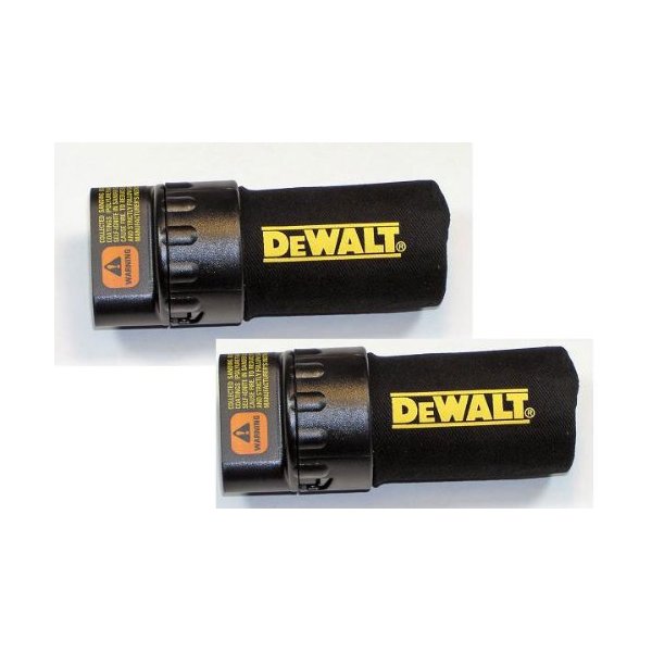 DeWalt D26450/D26451/D26453 Replacement Sander Dust Bag 2-Pack # 608354-00SV-2PK