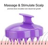 3 Pcs Silicone Hair Scalp Massager Shampoo Brush Scalp Scrubber Hair Cleansing Brush Head Scrubber Dandruff Brush Hair Washing Tool for Women Men or Pets