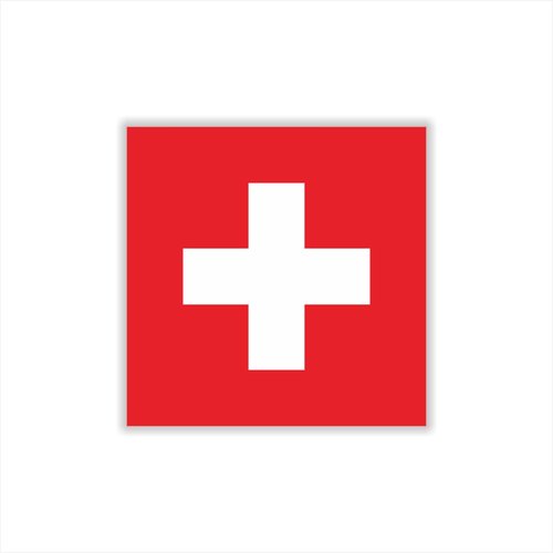 Womaha 30 Temporary Switzerland Flag Tattoos Fans Face Tattoo Stickers for Adults Kids Group Activity Props
