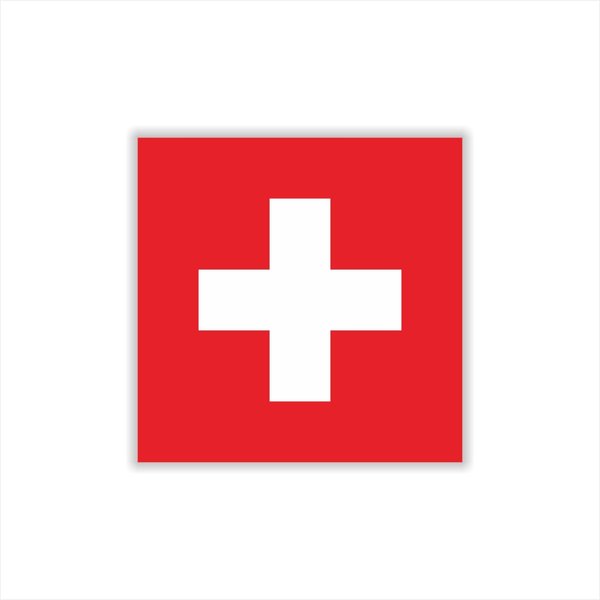 Womaha 30 Temporary Switzerland Flag Tattoos Fans Face Tattoo Stickers for Adults Kids Group Activity Props