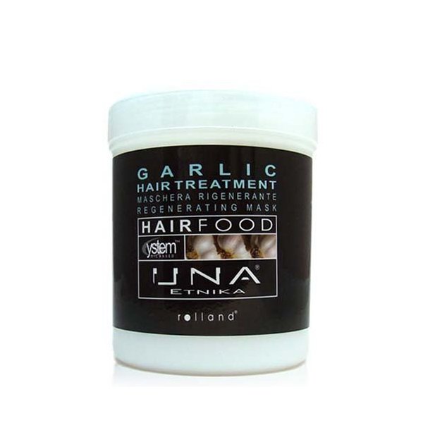 Una Hair Food Garlic Hair Treatment Regenerating Mask 34 Fl. Oz