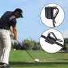 2 Pack Golf Putter Clip Golf Bag Clip on Putter Clamp Holder Golf Putter Clip Organizer Ball Marker for Golf Accessories