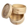 Joyce Chen 2-Tier Bamboo Steamer Baskets, 6-Inch