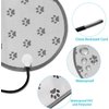 Bestio Cat Heating pad,D15 in Heated Dog Pad,Waterproof Thermostat Electric Puppy Heating Pad,Pet Heating Pad Outdoor for Puppy Kitten with One Blue Plush Cover