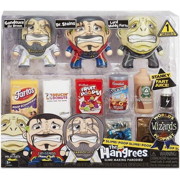 MGA Entertainment Hangrees World's Poopiest- Wizards