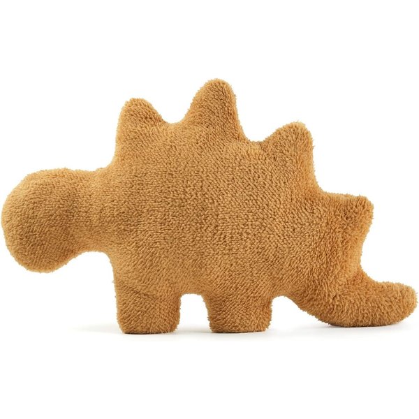 SNOWOLF Cute Dino Nugget Pillow Soft Squishy Dinosaur Chicken Nugget Pillow Plush Toy for Decorations (Can't Stand Still), Creative Gift Ideas for Boys Girls Easter (Stegosaurus), 27.5"