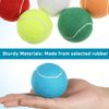 SUPVOX 12 Pcs Dog Tennis Balls for Pet - Mini Tennis Balls,Pet Dog Playing Balls with Mesh Bag for Throwing and Fetching