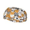 Cute Animal Cat Sweatbands Sports Headband,Breathable Sport Yoga Workout Turban Headband for Women Men Hair Accessories