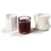 Carlisle FoodService Products Creamer Pitcher for Restaurant and Kitchen, Plastic, 3 Ounces, White