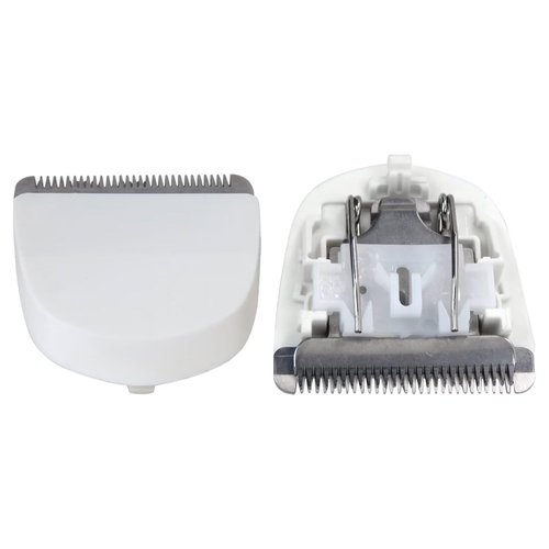 2 Pack White Replacement Snap-On Clipper Trimmer Blades for Wahl Peanut Clipper Trimmer 8685, 8655, 8663, 8685-1701 by Huoptl