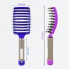 Wet Hair Brush Detangling Brush for Wet & Dry, Detangler Brush for Blow Drying, Curved Vented Wet Hair Brushes for Women Kids, Detangling Brush for Wet Dry 2 Pack (Purple+Blue)…