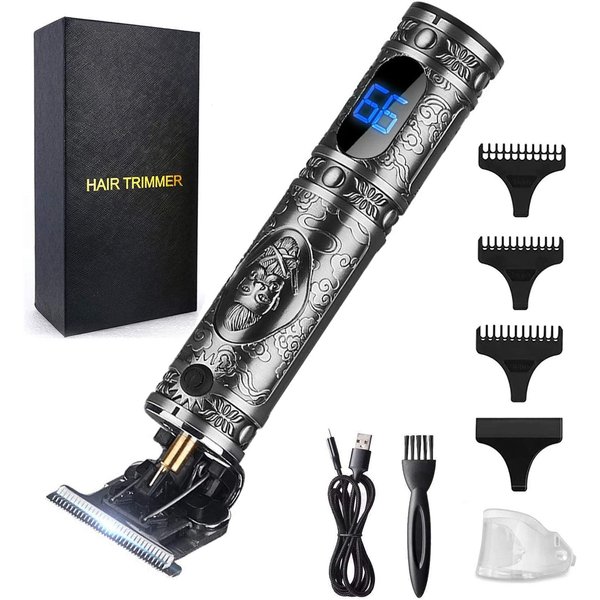 Professional Barber Hair Trimmers (Silver)
