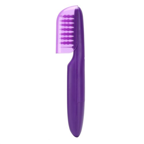 Electric Detangler,ANGGREK Electric Detangling Comb Wet Dry Dual Use Massage Comb Styling Tool Purple