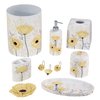 Avanti Linens - Soap Dish, Bathroom Countertop Accessories, Floral Home Decor (Marielle Collection)