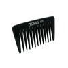 Pegasus 402, 5in Hard Rubber Wide Tooth Tall Styling Comb, Handmade, Seamless, Smooth Edges, Anti Static, Heat and Chemically Resistant, Wet Hair, Everyday Grooming Comb | Peines de goma dura - Black