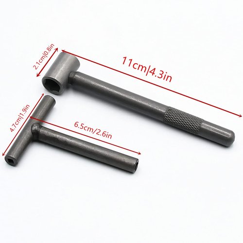 ZPFLL Motorcycle Scooter Valve, Tappet Engine Valve, Screw Repair Wrench, Adjusting Square Hexagonal Hole Tool