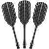 Viper Bobcat Adjustable Weight Soft Tip Darts with Storage/Travel Case: Nickel Silver Plated, Light Blue Rings, 16-18 Grams