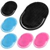 6 Pieces Pocket Palm Combs,Palm Combs For Men And Woman,Palm Comb Pocket Brush,Hand Comb Pocket Combs Pocket Hair Brush,Shampoo Comb