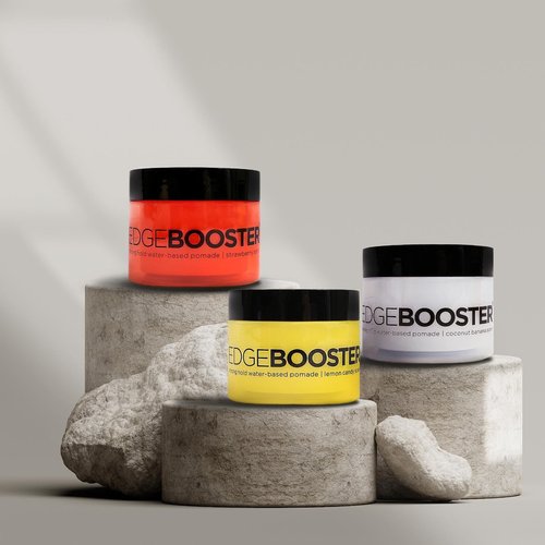 Style Factor Edge Booster Pomade Hair Gel (3.38 fl.oz/100ml) (Strawberry)